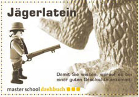 masterschool-drehbuch postkarten jägerlatein